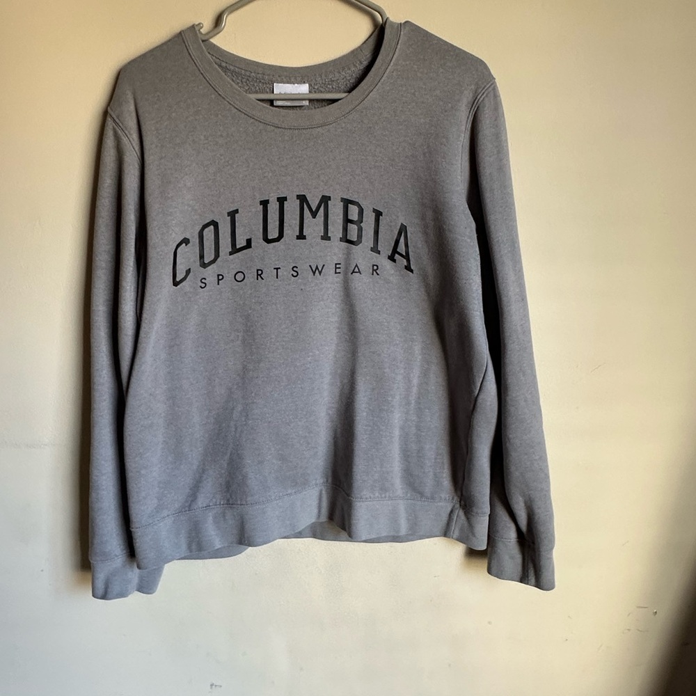 Columbia Women's Charcoal Crew Neck Sweater